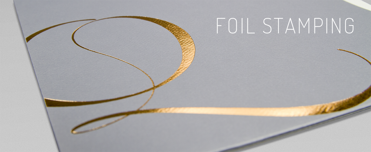 Print Finish Services with Foil Stamping