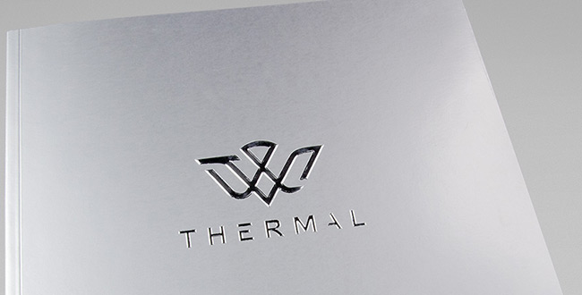 Debossing and embossing give printed pieces fresh, contemporary feel