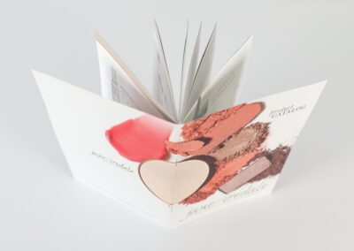 A photo of Jane Iredale Cosmetics printed product guide